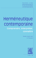 Herméneutique contemporaine